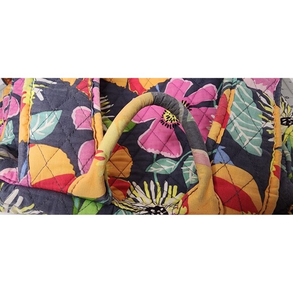 Vera Bradley Jazzy Blooms Floral Backpack Bag Double Zip - Picture 6 of 10
